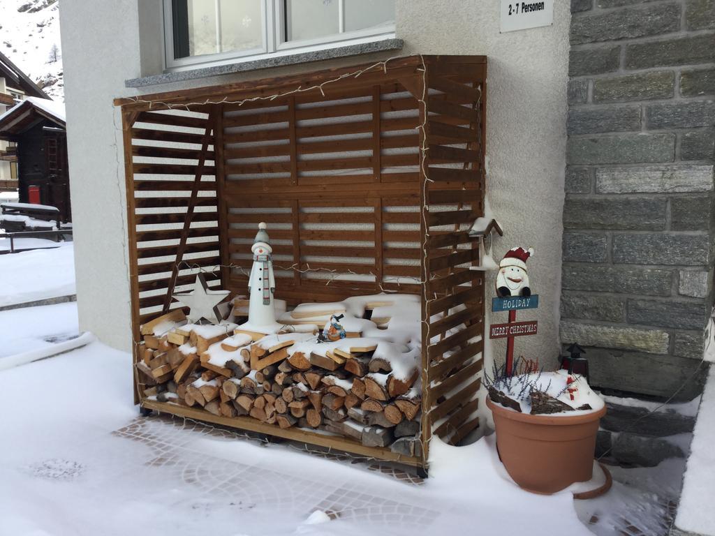 Apartmán Haus Mondelli Saas-Almagell Exteriér fotografie