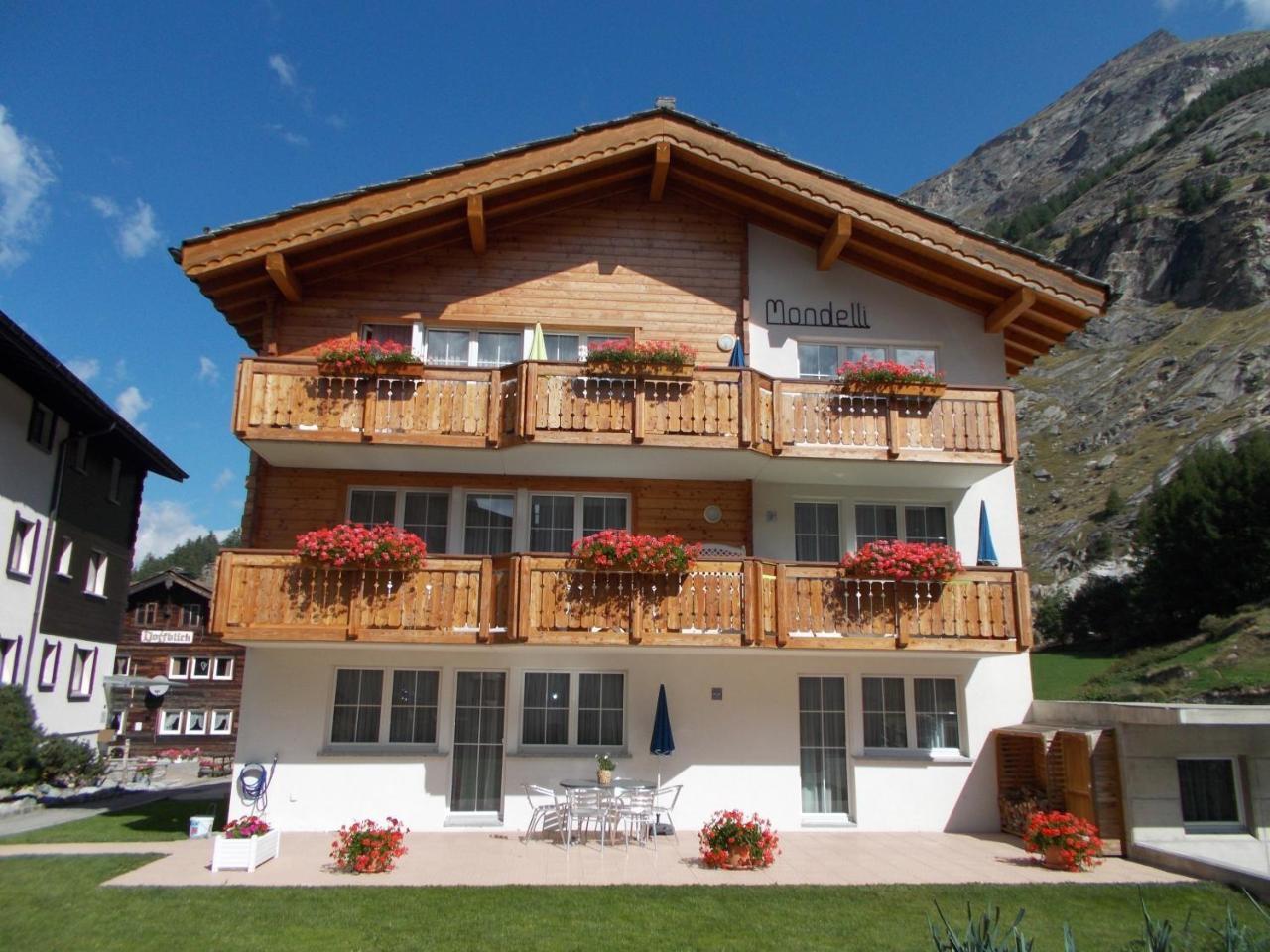 Apartmán Haus Mondelli Saas-Almagell Exteriér fotografie